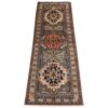 Vintage Tribal Hand-Knotted Persian Runner Carpet Model Sevin