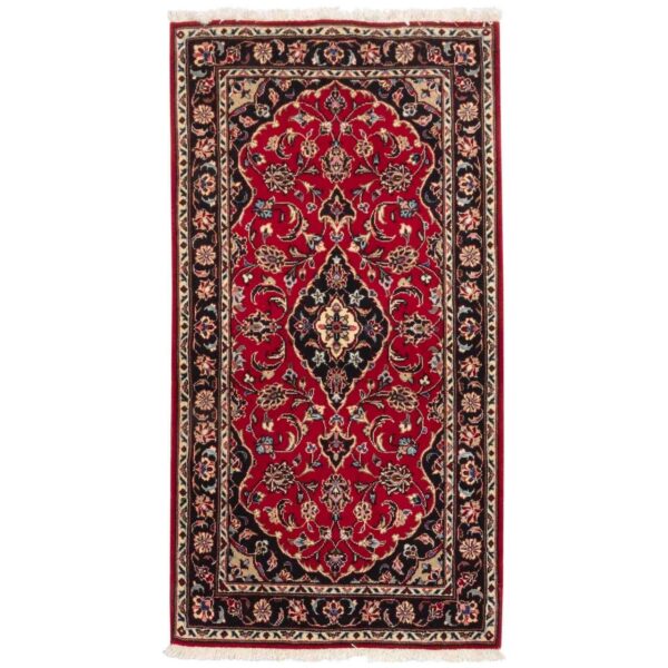 Persian Wool Carpet Hand-Knotted with Medallion design Model Laki