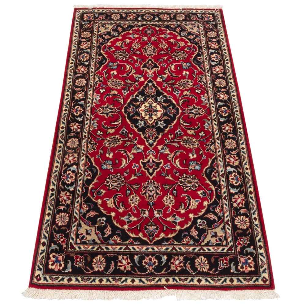 Persian Wool Carpet Hand-Knotted with Medallion design Model Laki