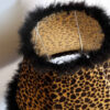 Novelty Table Lamp Handmade Black Ceramic Tiger