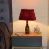 Eclectic Ceramic Table Lamp Handcrafted Afra