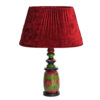 Eclectic Ceramic Table Lamp Handcrafted Afra