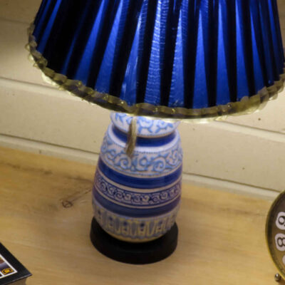 Eclectic Ceramic Table Lamp Handcrafted Eslimi