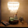 Novelty Table Lamp Handmade Ceramic Rabbit