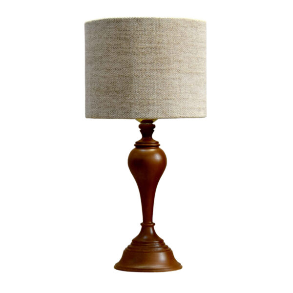 Handmade Wooden Table Lamp Model Narvan