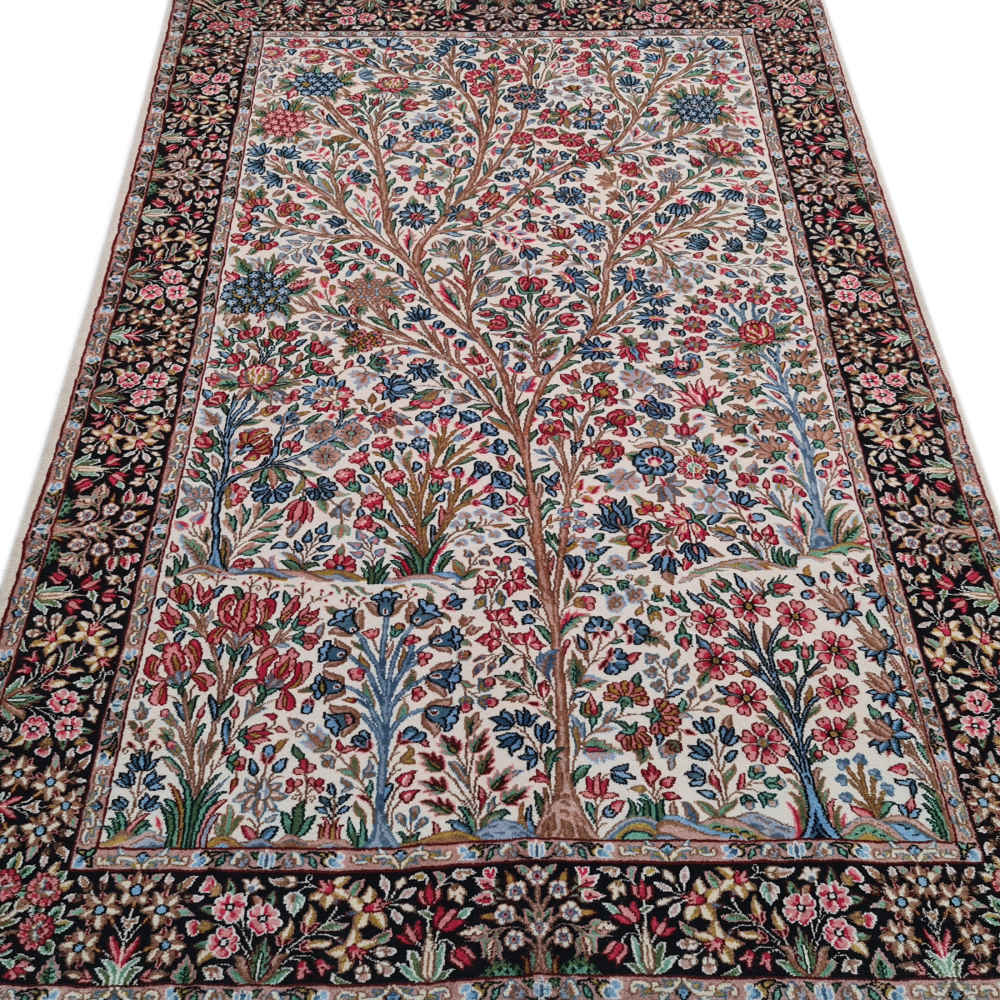 Persian Wool Carpet Hand-Knotted Model Kiarash