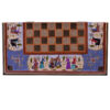 Persian Inlaid Wooden Marquetry Chess Board Model Nafis