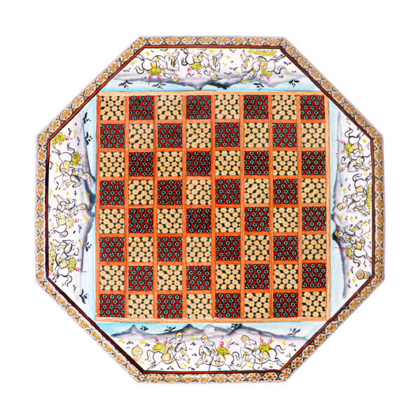 Persian Khatamkari Chess Board Model Simaroo