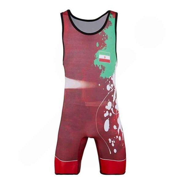 Men's Sleeveless Wrestling Singlet Model ISPS