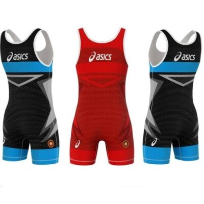 Men’s Iranian Sleeveless Wrestling Singlet Model Melli