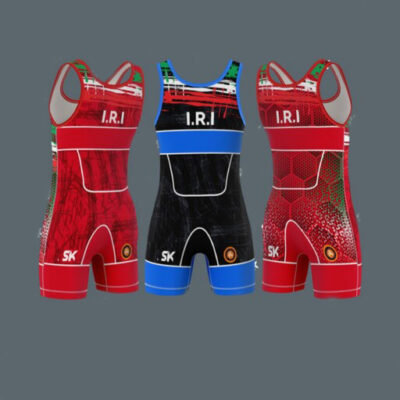 Men’s Iranian Sleeveless Wrestling Singlet Model SK