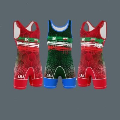 Men’s Iranian Sleeveless Wrestling Singlet Model SK