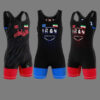 Men's Iranian Sleeveless Wrestling Singlet Model Team