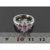 Purple Amethyst Silver Ring For Women Maleka