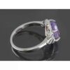 Purple Amethyst Silver Ring For Women Nazi