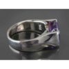 Purple Amethyst Silver Ring For Women Mahlagha