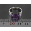 Purple Amethyst Silver Ring For Women Mahlagha
