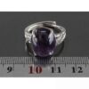 Purple Amethyst Silver Ring For Women Daam