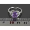 Purple Amethyst Silver Ring For Women Delbar