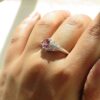 Purple Amethyst Silver Ring For Women Sahar