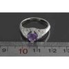 Purple Amethyst Silver Ring For Women Sahar