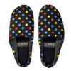 Soft Black Women’s Slippers Model Polka Dots
