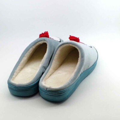 Soft Blue Women’s Slippers Model Penguin