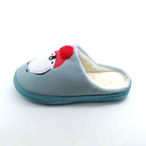 Soft Blue Women’s Slippers Model Penguin