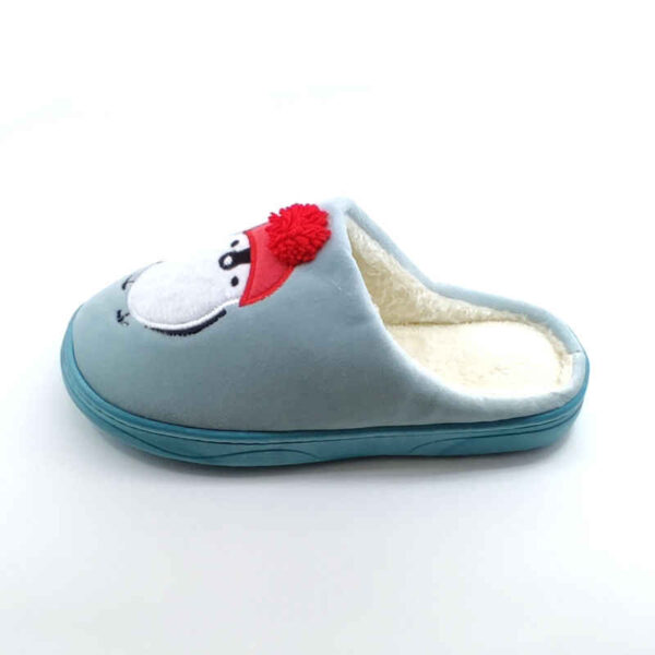 Soft Blue Women’s Slippers Model Penguin