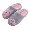 Soft Women’s Plush Slippers Model Cat