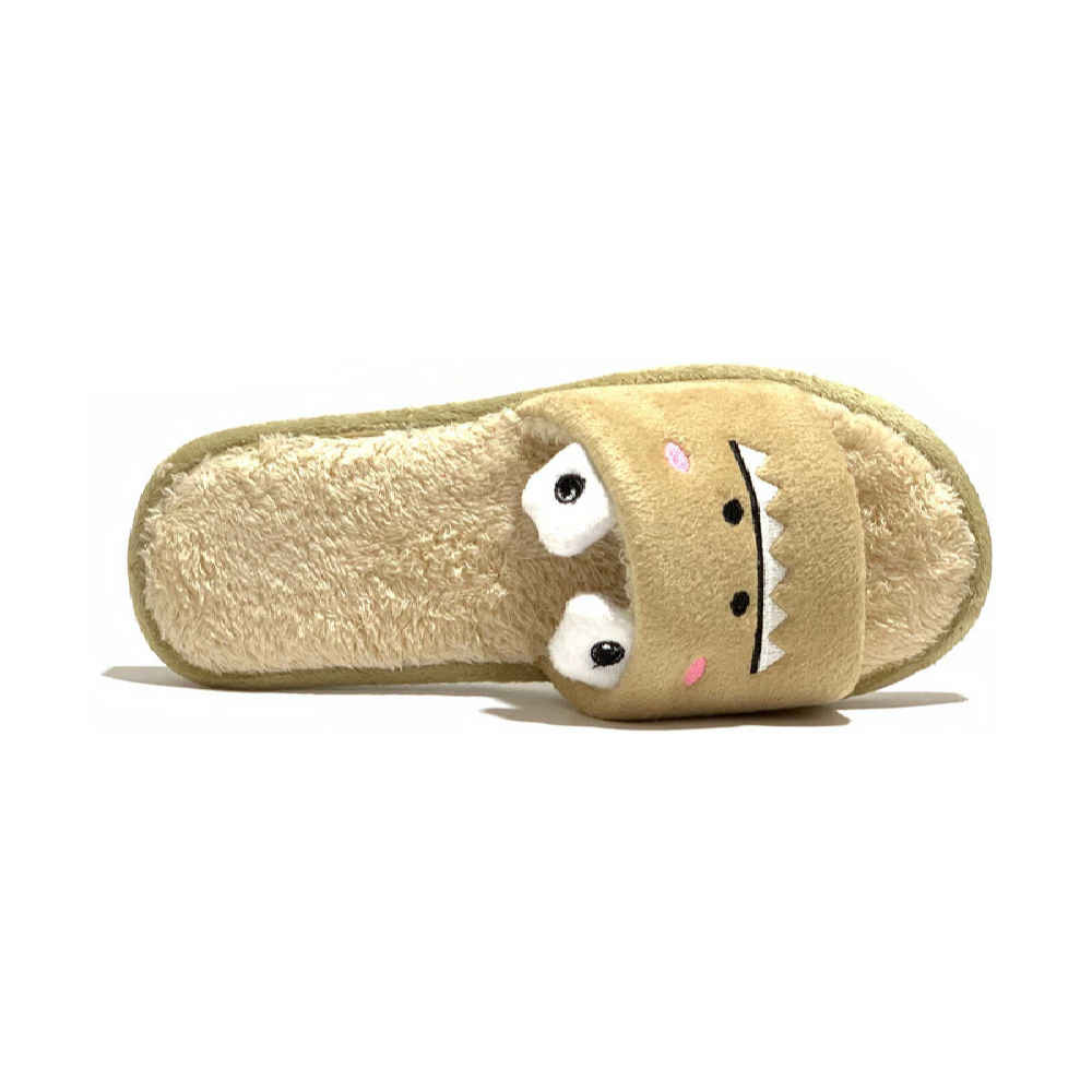 Soft Women’s Plush Slippers Model Dino