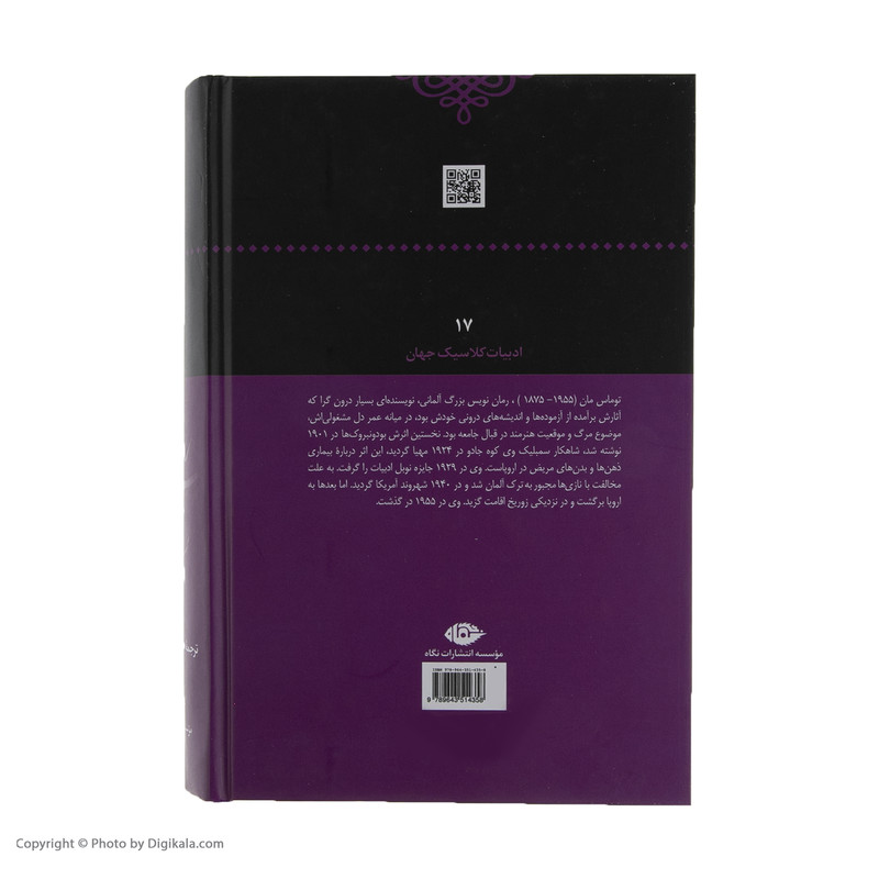 The Magic Mountain Novel by Thomas Mann (Farsi)