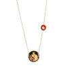 Persian Gold Plated Necklace for Women Artistic Anar