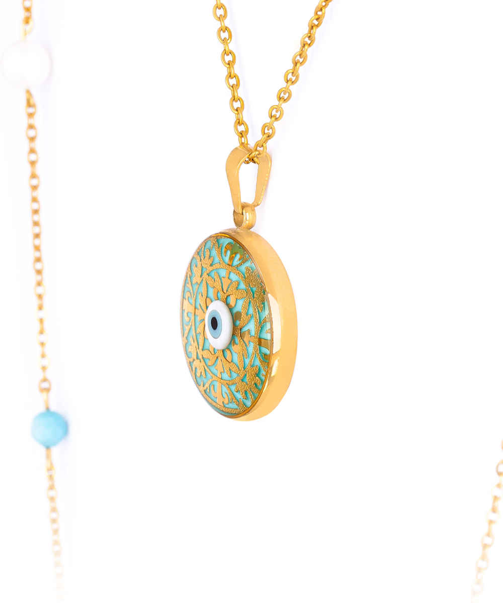 Persian Gold Plated Necklace for Women Louisa