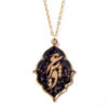 Persian Gold Plated Necklace for Women Minimalist Love