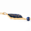 Persian Gold Plated Necklace for Women Minimalist Ocean