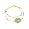 Persian Beaded Bracelet for Women – Cheshm Nazar Design