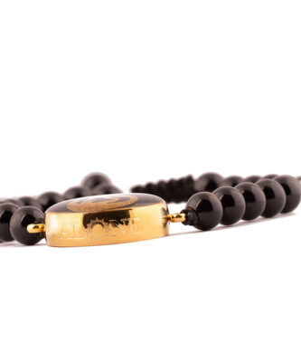 Persian Beaded Bracelet for Women – Black Jani o Deli