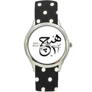 Women's Black Fabric Strap Watch Model Hich