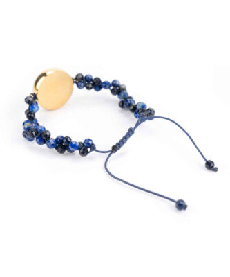 Persian Beaded Bracelet for Women – Blue Jaanan