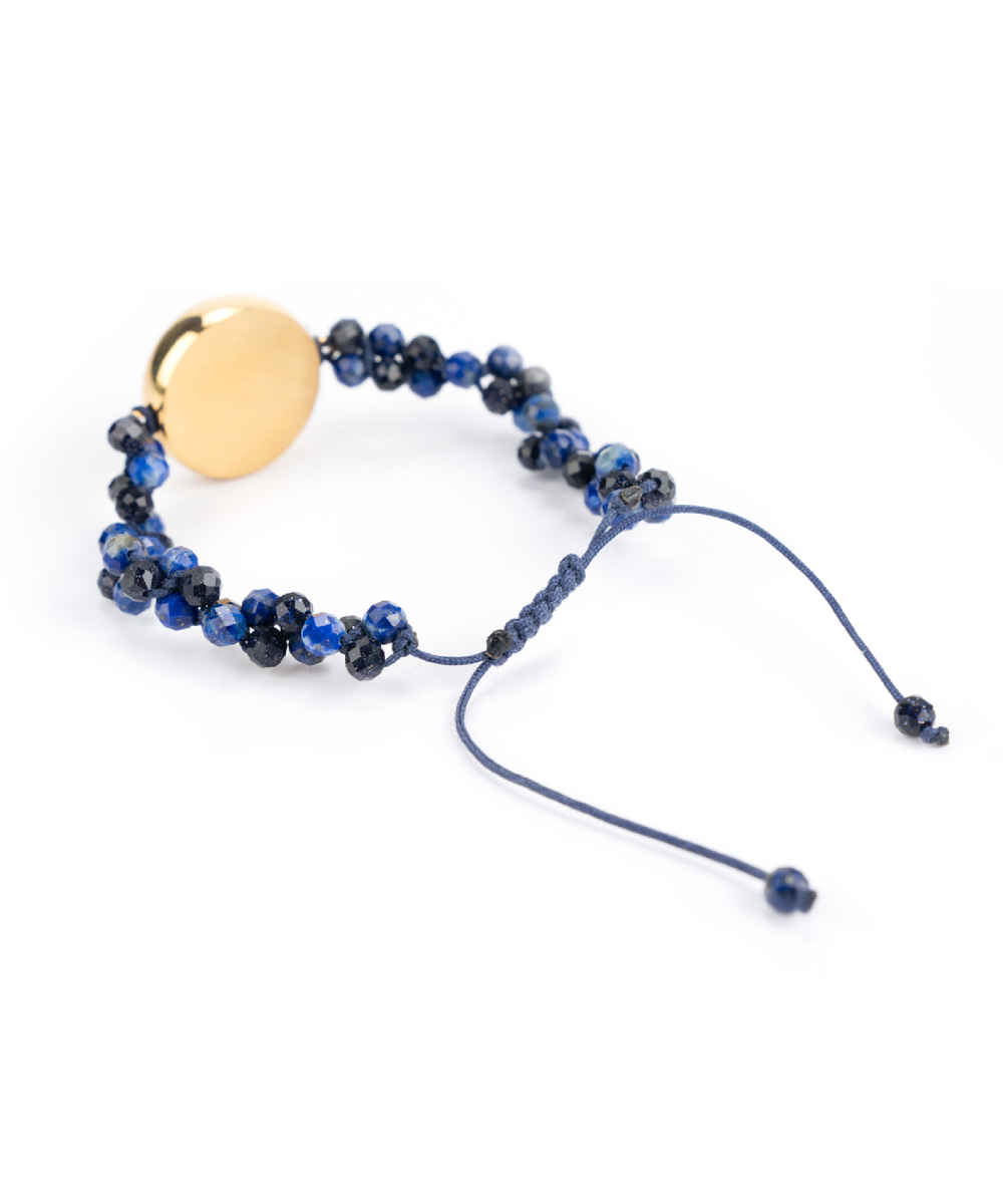 Persian Beaded Bracelet for Women – Blue Jaanan