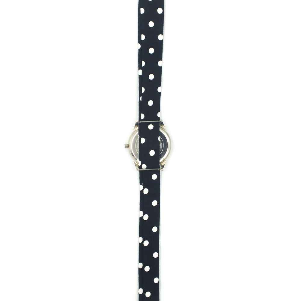 Women’s Floral Bohemian Fabric Tie Scarf Watch – Persian Calligraphy Baran