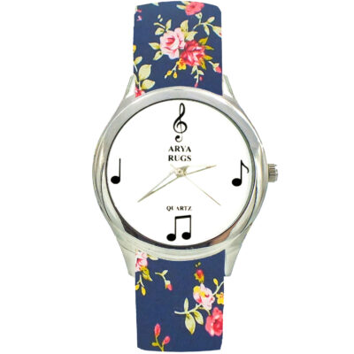 Women’s Floral Fabric Scarf Watch – Mohana