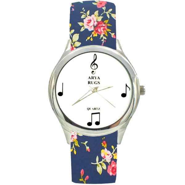 Women’s Floral Liberty Boho Fabric Tie Scarf Watch – Mohana