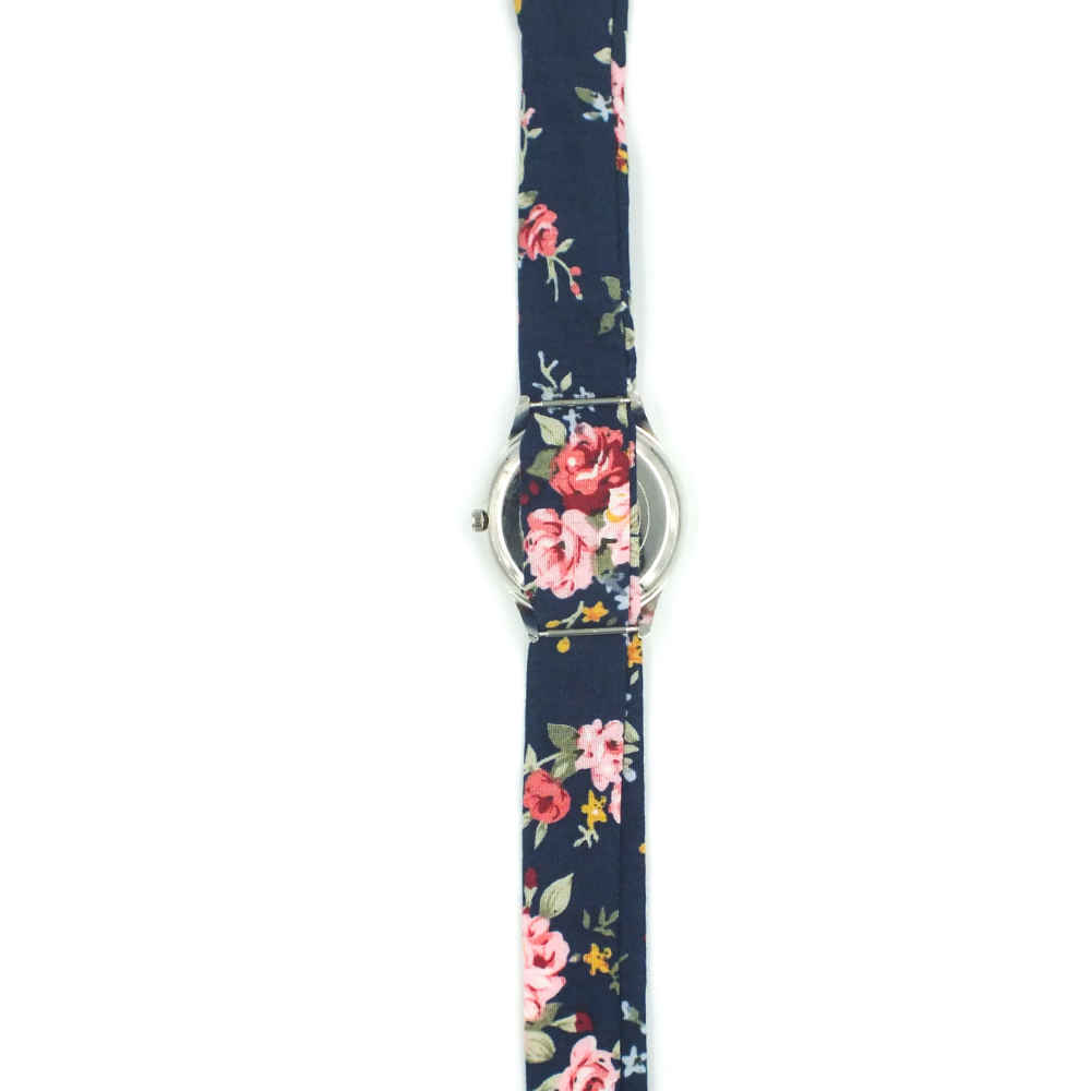 Women’s Floral Liberty Boho Fabric Tie Scarf Watch – Mohana
