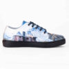 Graffiti Print Sneakers - Women's Chic Casual Shoes Model Harry Potter