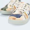 Graffiti Print Sneakers - Women's Chic Casual Shoes Model Kangaroo
