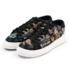 Graffiti Print Sneakers - Women's Chic Casual Shoes Model Karin