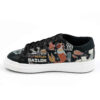 Graffiti Print Sneakers - Women's Chic Casual Shoes Model Karin