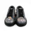 Graffiti Print Sneakers - Women's Chic Casual Shoes Model Nature